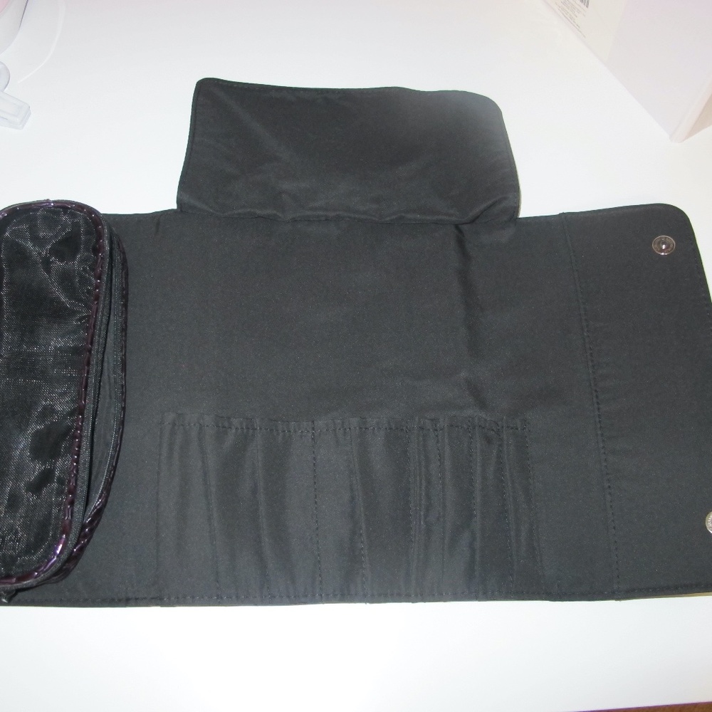 Makeup Brush Holder with zip pouch